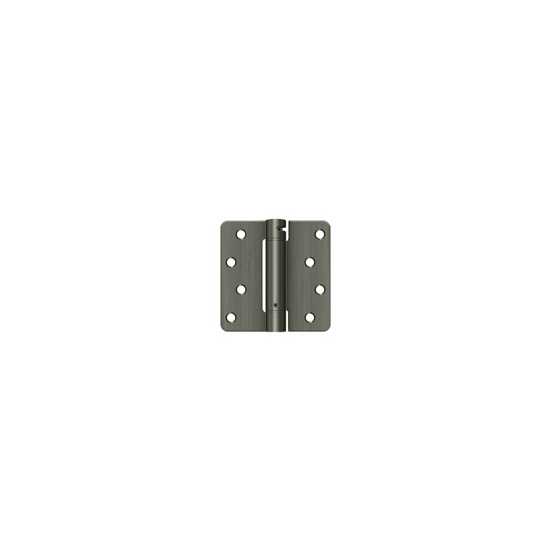 64'' x 64'' Steel Surface Mount Hinge, Antique Nickel