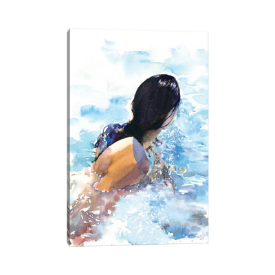 «Swimmer» par Marina Ignatova, impression sur toile tendue