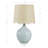 21" Ceramic Table Lamp With Oatmeal Shade-443480013