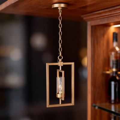Luminaire suspendu cylindrique 1 lumière