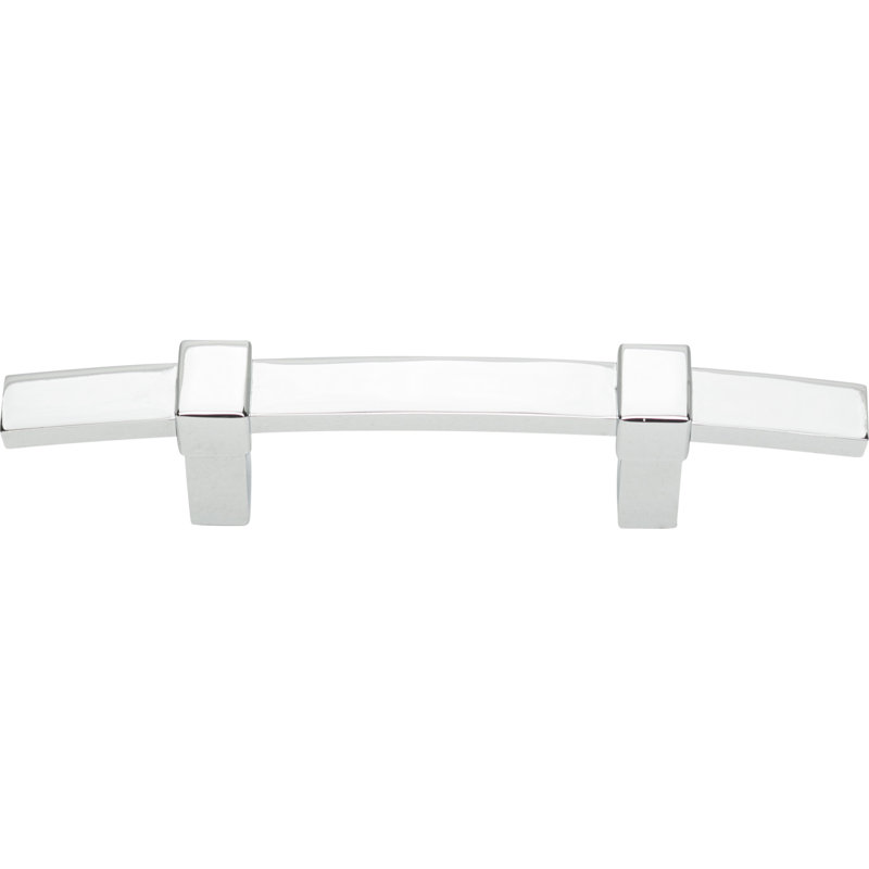 Buckle Up Bar Pull, 3", Polished Chrome
