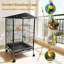 84cm Stainless Steel Flight Cage