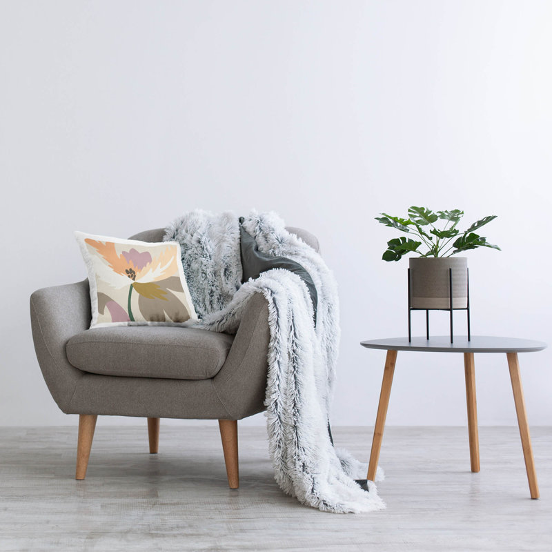Polyester Throw Square Pillow Cover & Insert