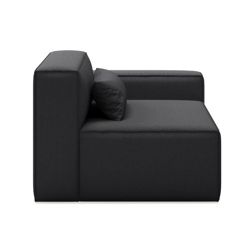 Mix Modular Right Arm Chair, Mowat Raven