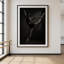 Ballet Noir Framed Canvas Wall Art by Kasian Art Studio - White Frame-1945113349