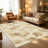 1PC Neutral Tropical Botanical Leaf & Floral Print area rugs for Living Room, Soft and Comfortable, All-season, easy-care, machine washable Indoor floor mat, ideal for dining room, bedroom, entryway, hallway, Home Decor, Outdoor Decor.-2031277039