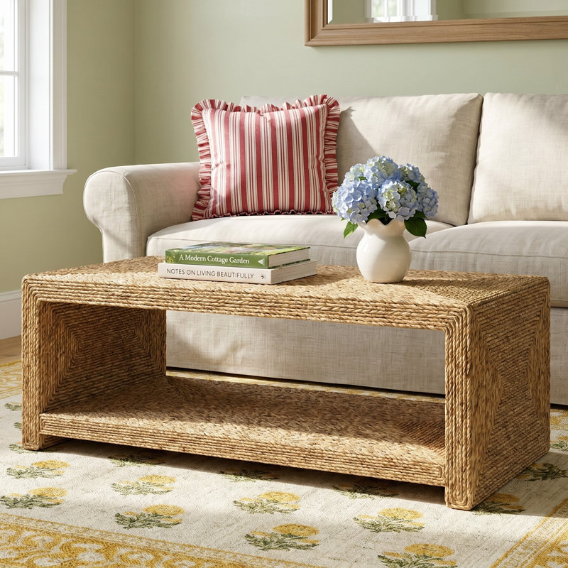 Evana Open Storage Coffee Table