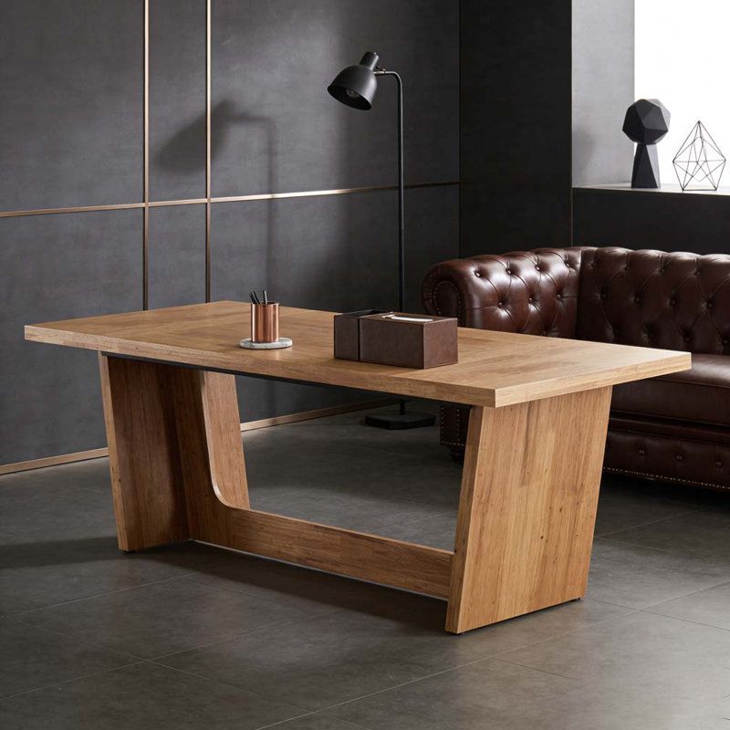 Bureau d'ordinateur en bois