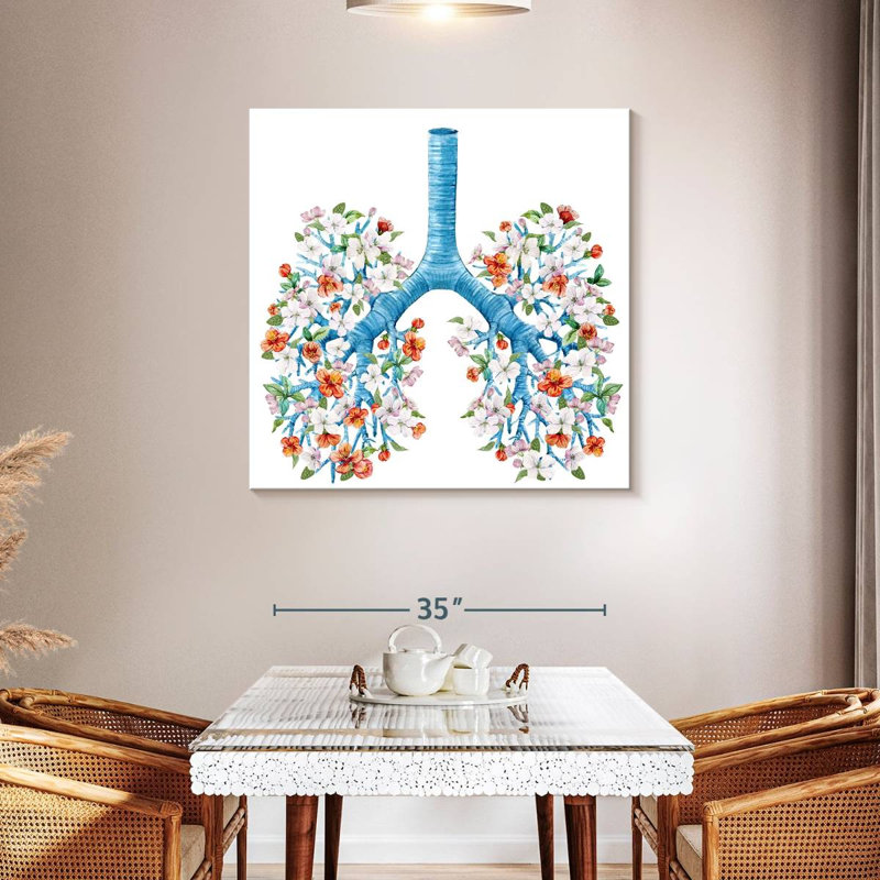 Keiri Biology, 39" H x 39" W
