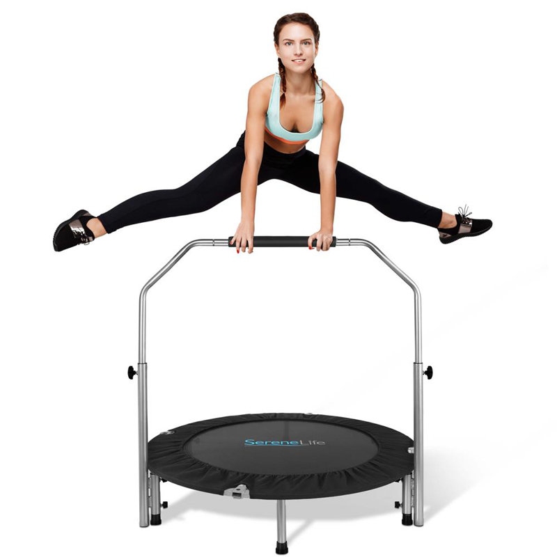 SereneLife Round Fitness Trampoline
