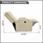 Fauteuil inclinable en polyuréthane PU-910277930
