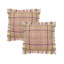 Ensemble de housse de coussin décoratif 100% coton Henke