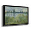 Printemps au bord de la seine - Claude Monet, toile tendue avec châssis, c. 1878-100708533-100708560-100708586