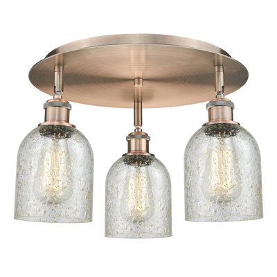 Batul Glass Flush Mount