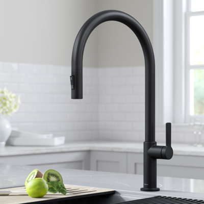 Oletto Single Handle Pull-Down Kitchen Faucet