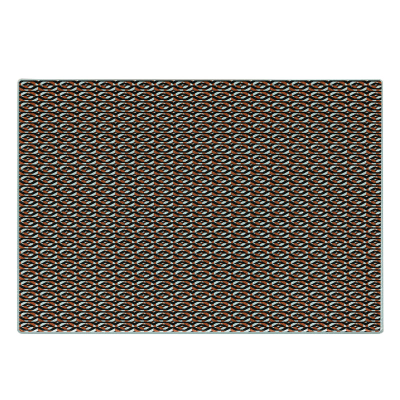 Planche à découper en verre trempé Ambesonne