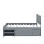 Lit plateforme avec tiroir et tablettes-12401686-12401684