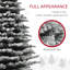 Arbre de Noël artificiel pin de montagne préinstallé 6,5 pi HOMcom-1658256005