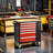 31.8 in. W Iron Bottom Rollaway Chest