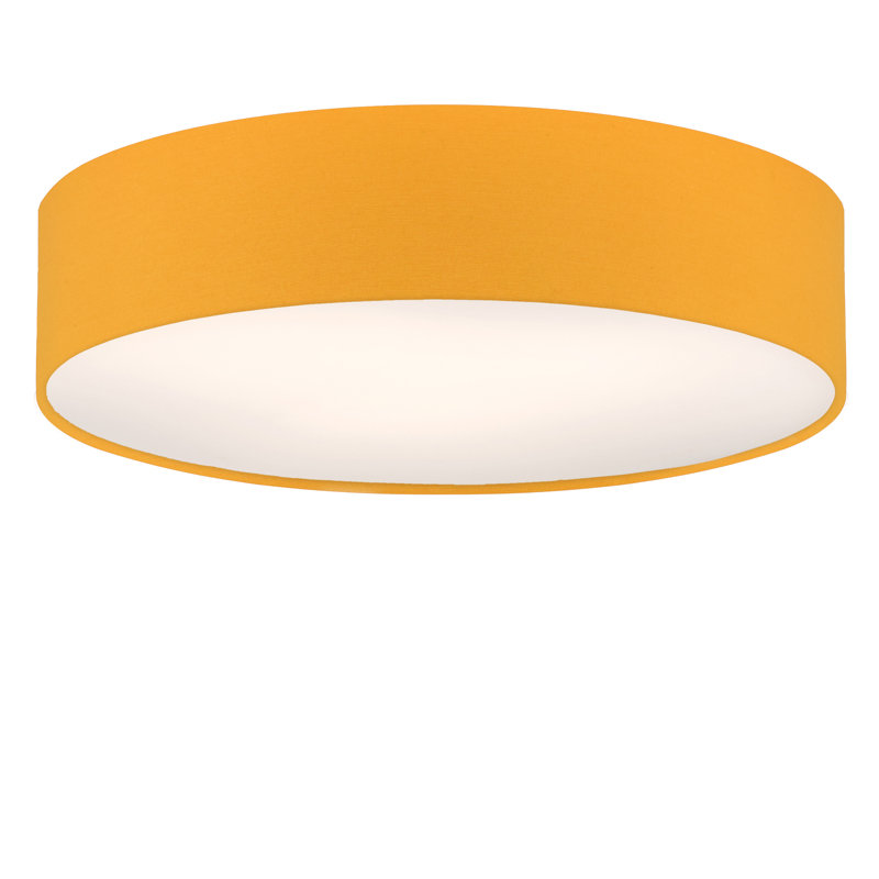 Parvin Flush Mount, Yellow