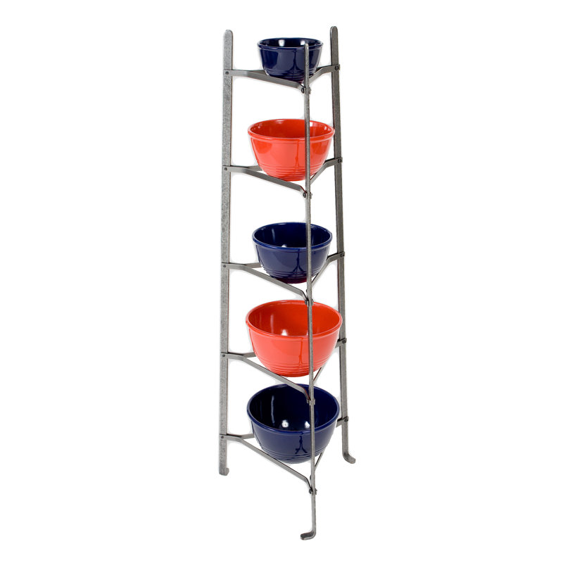 Handcrafted 5-Tier Gourmet Cookware Stand (Unassembled)
