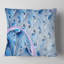 Motif de fleurs éclatantes et fractales - Coussin imprimé abstrait-30735299-30719733-30719729
