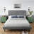 Granville 18" W Modern 2-Drawer Solid Wood Nightstand in Sage Green-1933293626
