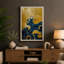 Golden Wave Japandi - Wrapped Canvas-407706880-407707004