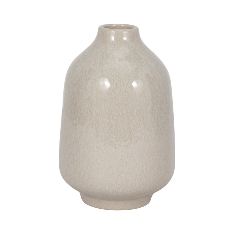 Vase de table en argile mauve Elevarre, H 9 po x l 6 po x P 6 po