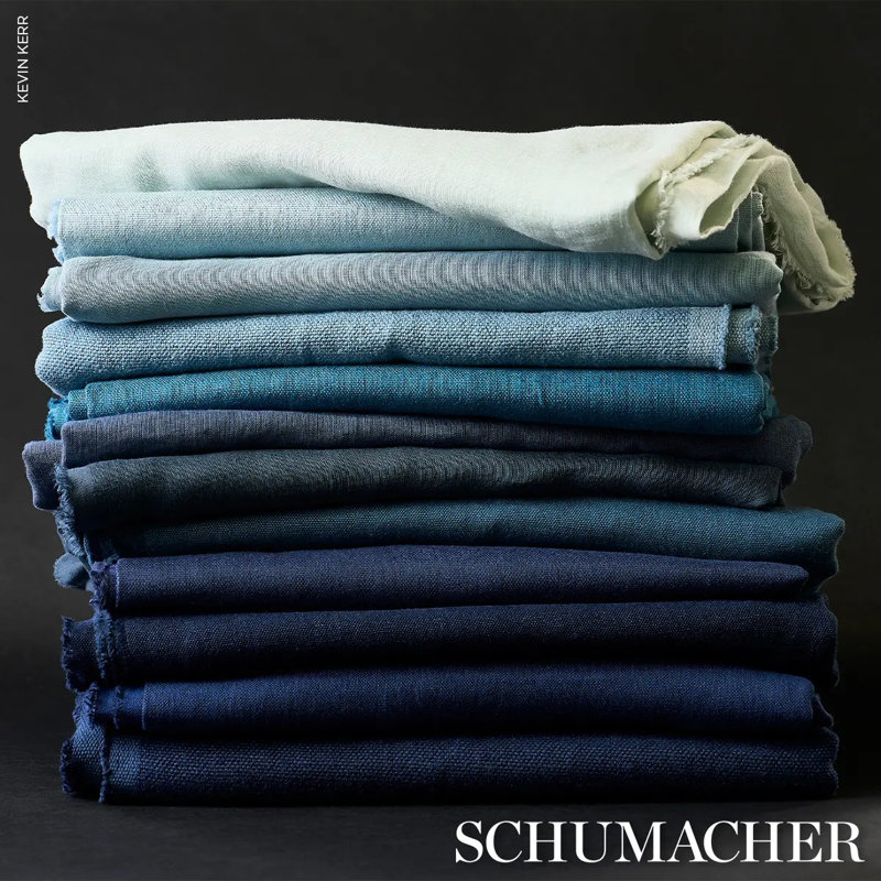 Piet Performance Linen Fabric, Delft