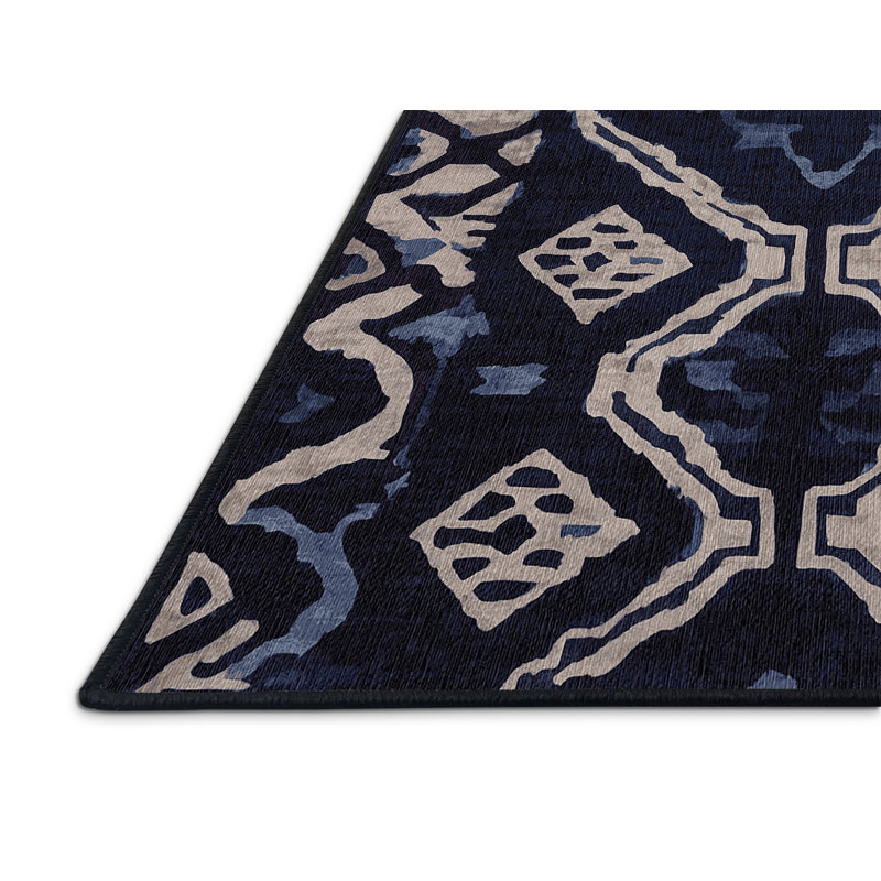 Machine Washable Gray Area Rug, Rectangle 8' x 12'