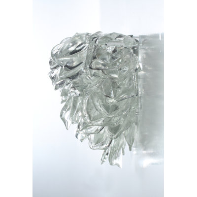 Riverelle Glass Flush Mounted Sconce