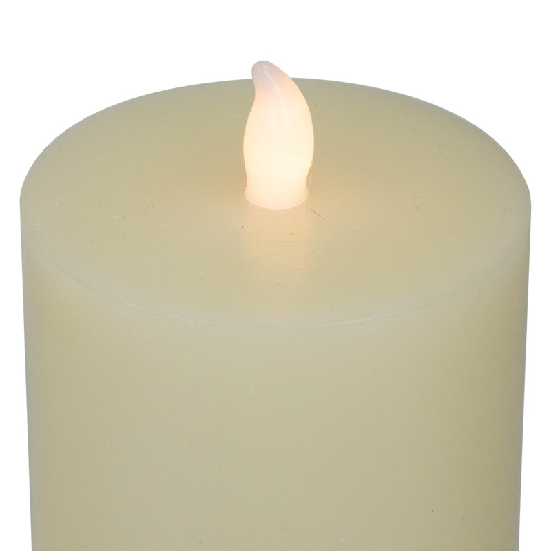 Unscented Flameless Candle, Ivory