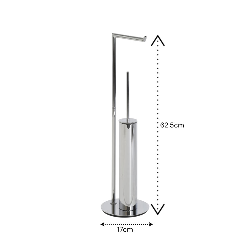 Bhavisha Free Standing Toilet Paper Holder
