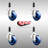 Solid Polyurethane Swivel Expanding Stem Caster Set