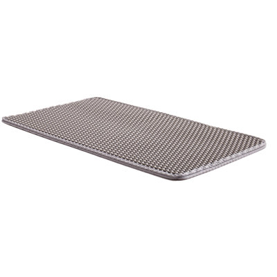 Cat Litter Trapping Mat 24 X 15 Inches Double Layer Honeycomb Non - Slip And Waterproof Keeps In Place Minimizes Tracking Comfortable Material