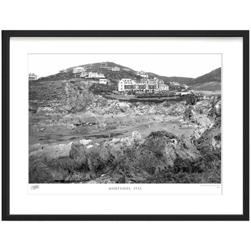 Mortehoe, 1935 by Francis Frith - Single Picture Frame Print, 40cm H x 50cm W x 2.3cm D