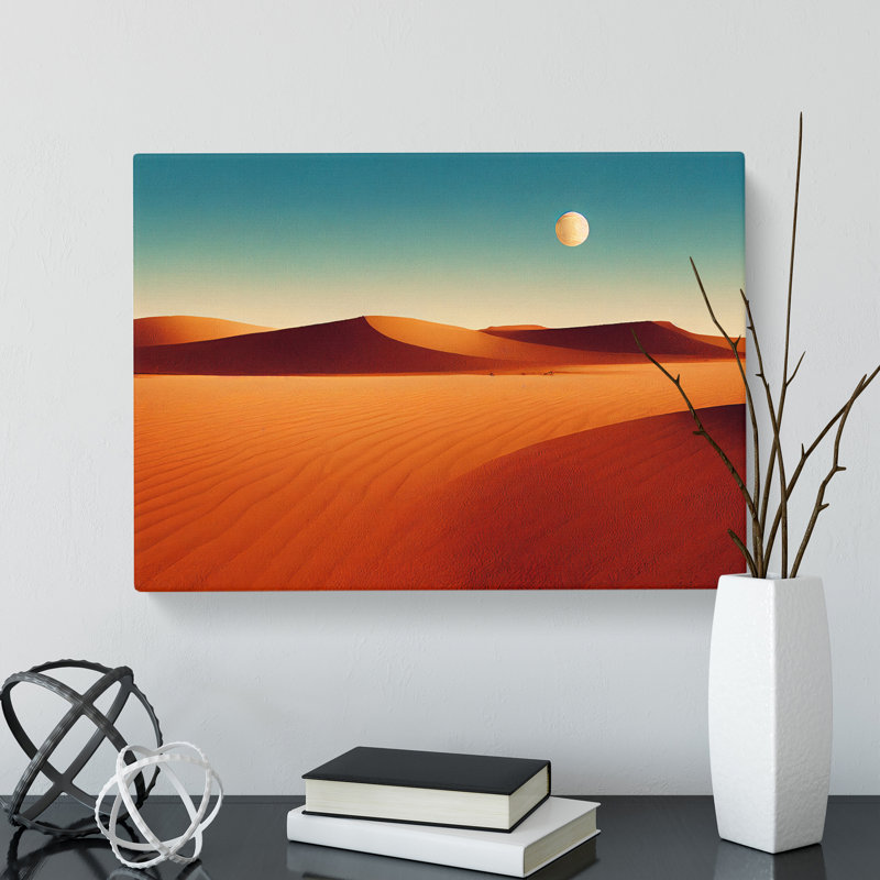 Modern Desert - Wrapped Canvas, 40cm H x 60cm W x 3cm D