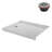 Streamline 42 in. x 34 in. Corner Acrylic Shower Base in Glossy White with Left Drain, Drain Included