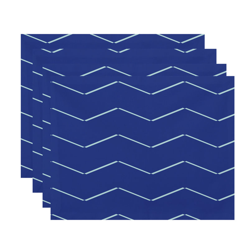 Napperon Noxon, Bleu royal