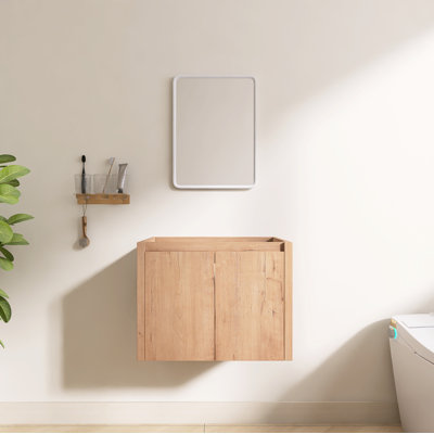 Base de meuble-lavabo mural simple 24 po Lavenia seulement