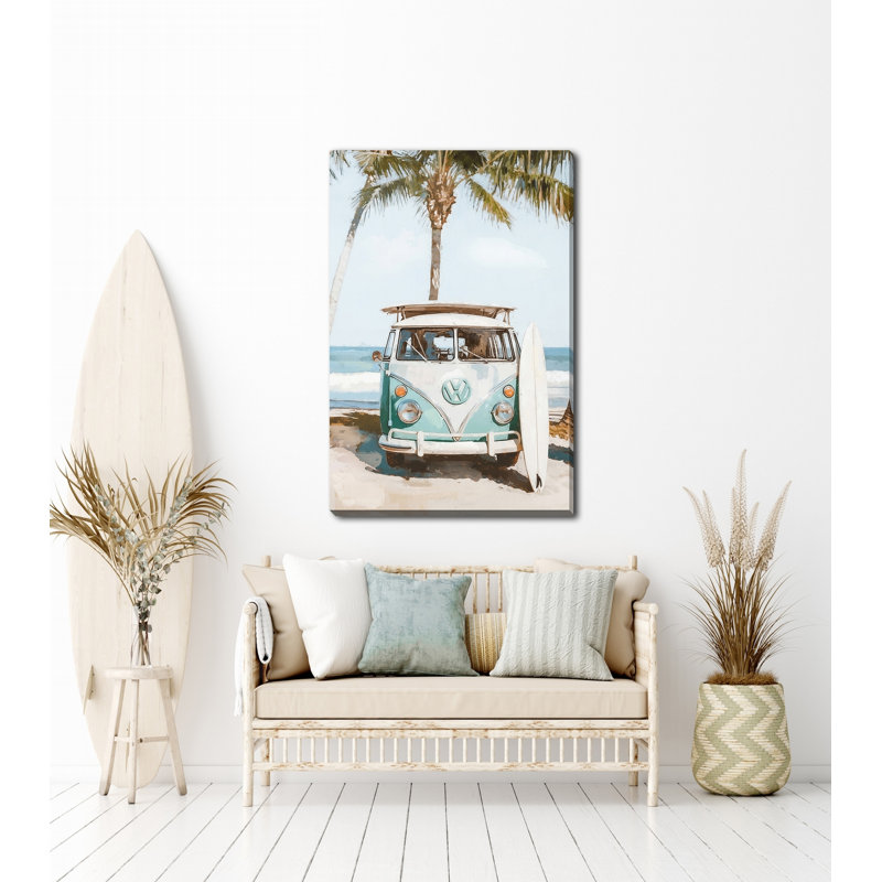 Art mural sur toile Coastline