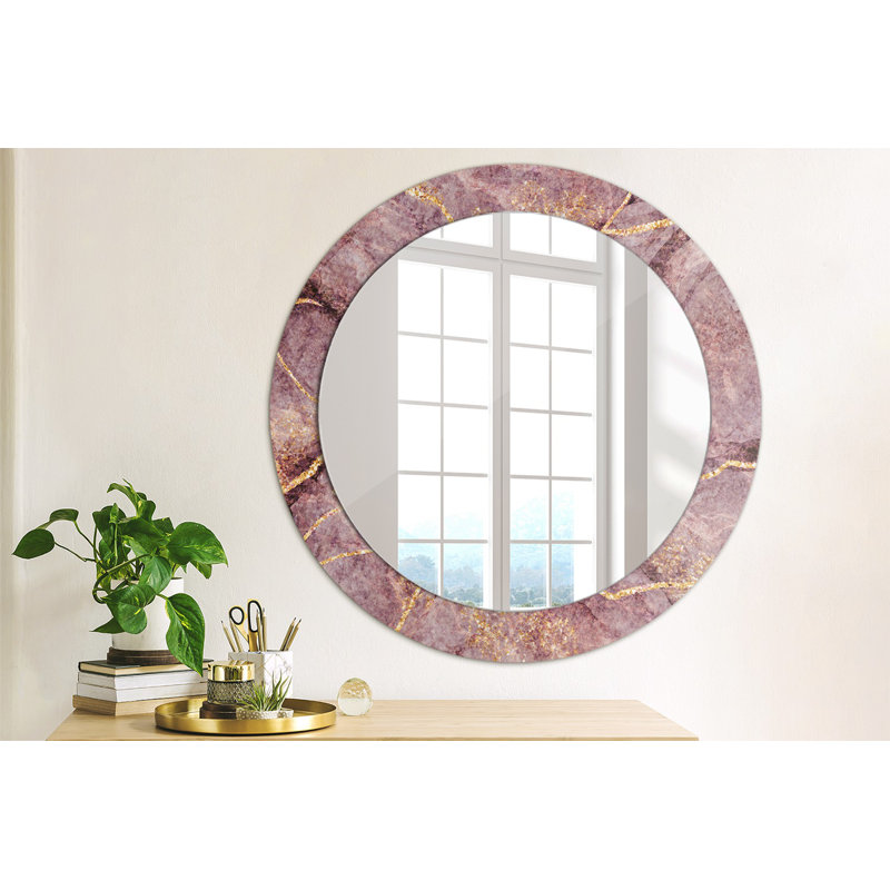 Huldar Glass Flat Wall Mirror