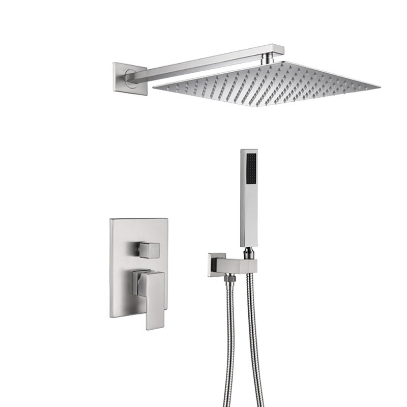 with Rough in-Valve, Brushed Nickel