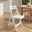 Chaise pour événement spécial pliante en bois à lattes Furniture, blanc, ensemble de 4 Chaise pour événement spécial pliante en bois à lattes Furniture - bois, ensemble de 4, CHAISE PLIABLE-971279894