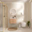Meuble-lavabo mural 24 po avec lavabo