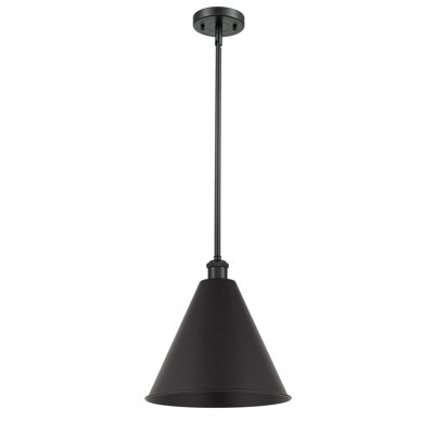 Luminaire suspendu conique 1 lumière