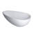59" Luxury Handcrafted Stone Resin Freestanding Soaking Bathtub With Overflow In Matte White, Cupc Certified - GF-24S02-59MW