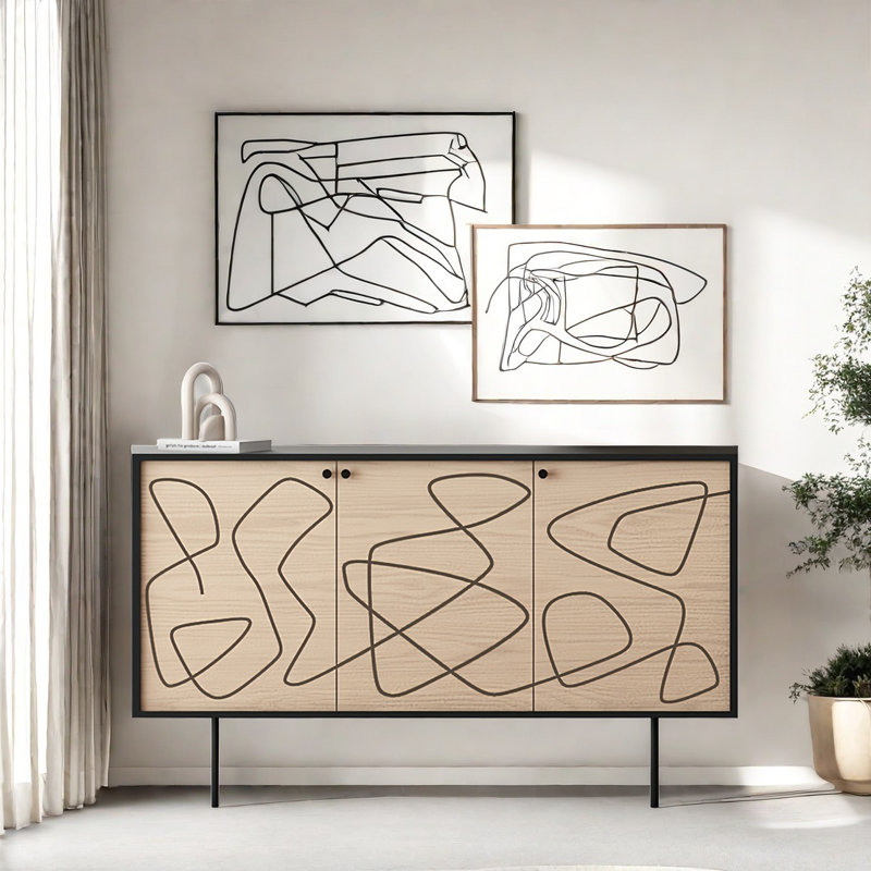 Buffet Minimalist Art