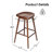 Danel Solid Wood Bar Stool-229315110-245682543